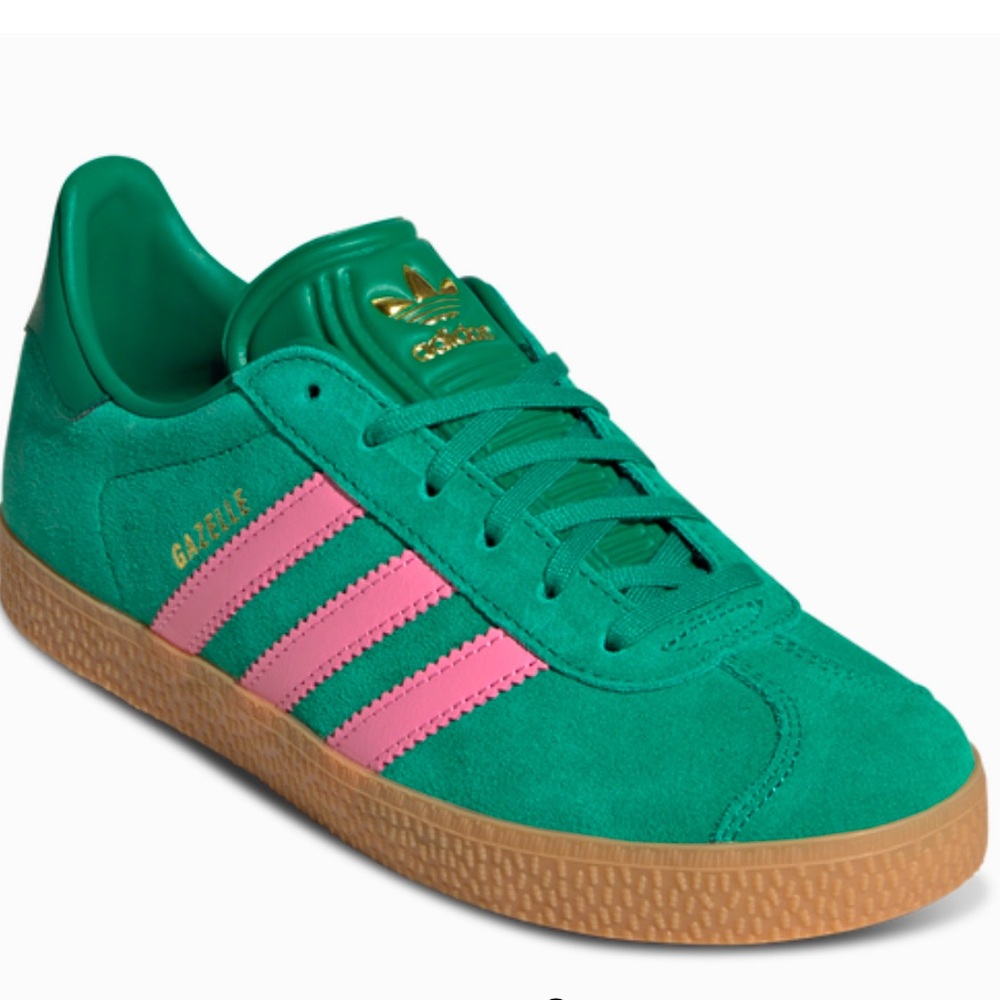 🧪🩷 ADIDAS GAZELLE J GREEN PINK 🧪🩷
